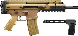 FN Herstal SCAR 15P Pistol 38101885, 5.56x45mm, 7.50", SB Tactical Brace Stock, 10 Rds 