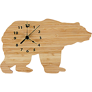 TREND LAB Northwoods Wall Clock - bamboo 846216020537