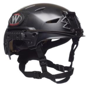 Team Wendy LTP EXFIL- Helmet, 1/shroud, H-back Retention, Black, Extra Large 72-22S-HN22