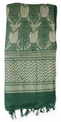 Red Rock Outdoor Gear Shemagh Head Wrap - Trophy Buck OD/Tan, One-Size 70-12