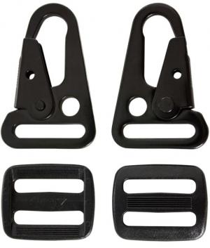 Red Rock Outdoor Gear 1in Hook Set, Black, One Size, 37-42BLK