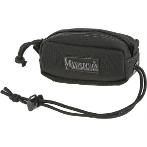 Maxpedition Gear PT1155B Cocoon EDC Black with Abrasion Resistant Nylon Construction MXPT1155B
