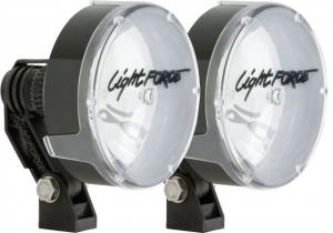 Lightforce Performance Lighting Driving Light 140 Lance RMDL Halogen High Mount 24V 50W, Twin Pack, Box Pack, Black, Medium RMDL140HT2