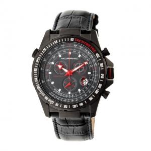 Morphic 3607 M36 Series Mens Watch, 44mm, Black Strap, Oynx Dial MPH3607