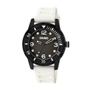 Crayo CR2201 Splash Watch, White, 41mm, Quartz CRACR2201