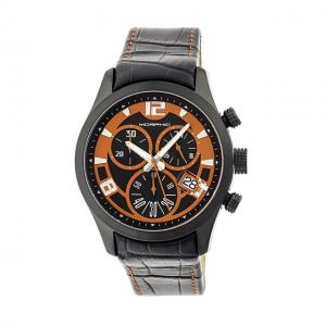 Morphic 3706 M37 Series Mens Watch, Orange Dial, 46mm, Black Case MPH3706