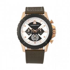 Morphic M57 Series Mens Watch, Silver / Olive, MPH5706
