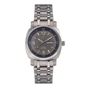 Nautis Nautis Stealth Bracelet Watch w/Day & Date, Grey, One Size, GL2087-G
