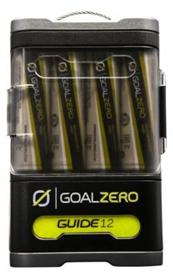 Goal Zero Guide 12 Solar Kit w/ Nomad 5 Solar Panel, Black, 44260