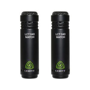 Lewitt LCT 040 Match Stereo Pair Condenser Microphones for Instrument Recordings in Black