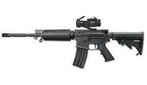 WINDHAM WEAPONRY Carbon Fiber SRC 5.56mm M4A4 Flat-Top Rifle with Vortex StrikeFire II Red Dot 848037914293