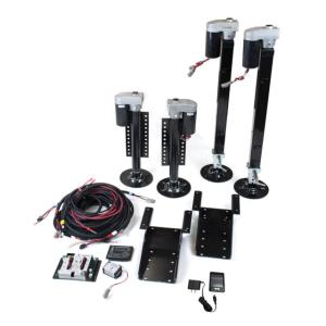 Lippert Ground Control 88200 12V Wireless Electric RV Leveling System, Travel Trailer, 672136