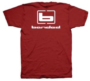 Banded Flyin' Colors Short Sleeve Tee - Men's, Cardinal, Large, B06907