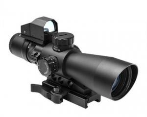 NcStar Gen-2 3-9x42 Ultimate Sighting System, MIL DOT w/ Micro Red Dot 195964 848754000583