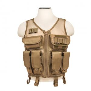 VISM Mesh Tactical Vest/Tan M-Xl, TAN CMTV2951T 848754001771