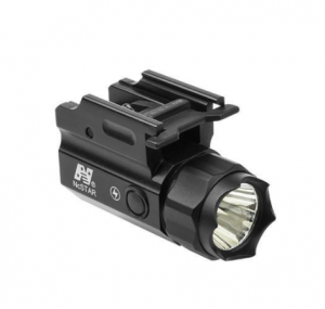 NC Star Black LED Compact Flashlight 150 Lumen ABQPTF
