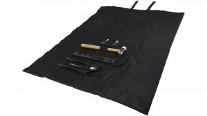 NC Star AR15/M4 Gunsmithing Tool Kit Black Roll-Up Cleaning Mat 848754004291