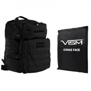 NcStar Assault Backpack with 11 Inch x 14 Inch Square Panels Black