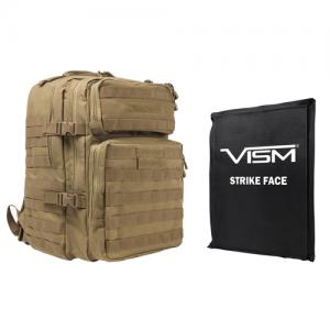 NcStar Assault Backpack with 11 x 14 Square Panels Tan