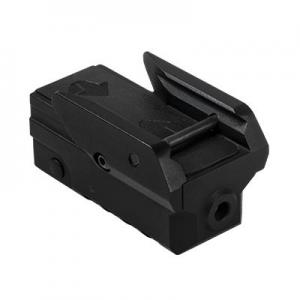 NcSTAR Compact Pistol Laser Sight w/ Blue Laser/Strobe - Gen 2, Black, VAPRLSMBLV2