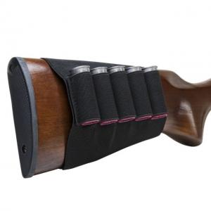 Vism Shotgun Stock Shell Pouch, Black, CVSSG2994B 848754008466