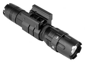 VISM Pro Series Mod 2 Flashlight, 500 Lumen, 3 Watts, 2 x CR123A, Anodized, Black, VATFLBMM2 848754011206