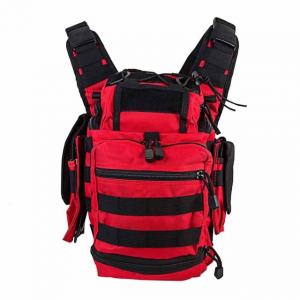 VISM PVC First Responders Utility Bag, Red w/ Black Trim, CVFRB2918R CVFRB2918R