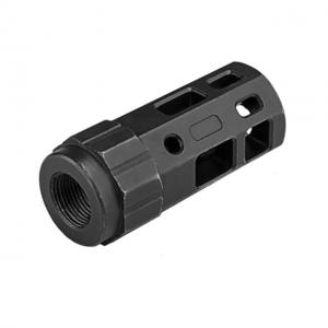 VISM Ruger PC Carbines 9mm Muzzle Brake w/ Crush Washer, Black, VAMRUPCC9 VAMRUPCC9