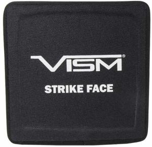 VISM LVL III+ SRT Ceramic/PE Ballistic Plate, 6X6, Curved Side Plate,, Black, BP3P66C 848754012838