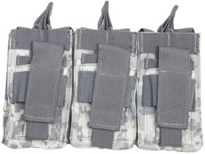 VISM Triple AR/Pistol Mag Pouch, Digital Camo, CVAR3MP3038D CVAR3MP3038D