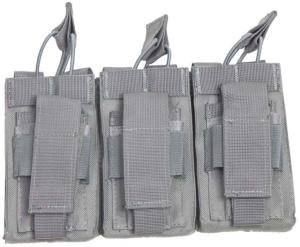 VISM Triple AR/Pistol Mag Pouch, Urban Gray, CVAR3MP3038U CVAR3MP3038U
