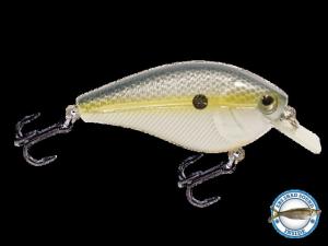 Livingston Lures Primetyme SQ 2.0 Lure, Chartreuse Shad, 3703