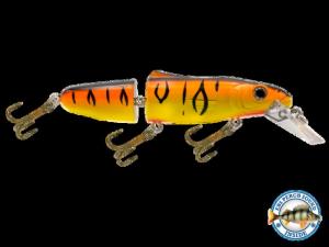 Livingston Lures Pounder Lure, Orange Tiger, 7271