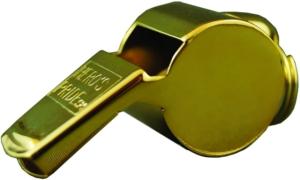 HERO'S PRIDE Standard Issue Whistle, Gold, 4010G