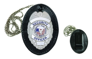 Hero's Pride Universal Oval Badge Holder - 2.625'' X 3.625'' 9140S