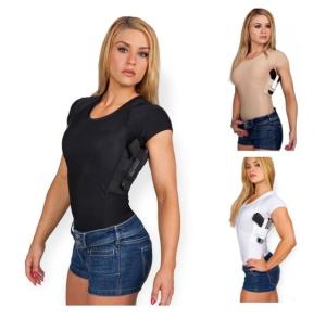 Undertech Undercover Women's Concealment Shirt,White 4012-WHI-XL