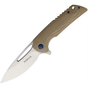 Defcon Blade Works 903 Linerlock Tan