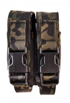 High Speed Gear Modular Pistol Mag Pouch Quad MOLLE, MultiCam BK, 12PM04MB 12PM04MB