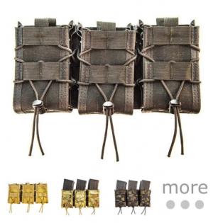 High Speed Gear Triple X2R TACO Shingle Rifle Magazine Pouch, MultiCam BK, 45X2R0MB 45X2R0MB