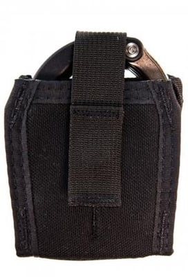 High Speed Gear HSGI Duty Double Handcuff TACO U-Mount Pouch, Black, 41D002BK 41D002BK