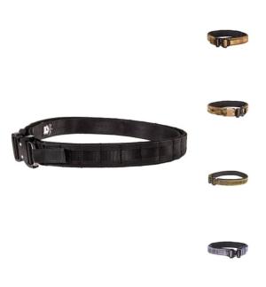 High Speed Gear Operator COBRA IDR 1.75 inch Riggers Belt w/Velcro, Inner Belt, Belt Loops, 28-30 inch Waist, Black, Small, 31OVI0BK