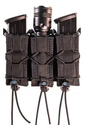High Speed Gear TRPL PISTOL TACO ADPT BLT MNT BLACK 13PT13BK