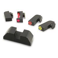 Shadow Systems Fighting Sights, Black Rear and Black Front 850000462168