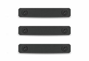 Monstrum Rail Panels - 3 PC M-LOK 3 in, Black, 3 in, RCM09-B 850004377161