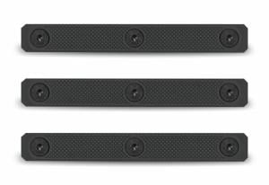 Monstrum 5 in Rail Panels - 3 PC M-LOK, Black, 3 in, RCM10-B 850004377505