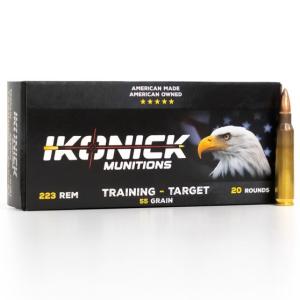 IKONICK USA .223REM 55GR Premium Range — 20rd Box 