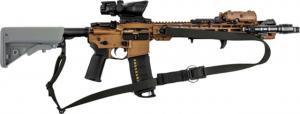 T10 Complete Modular Operator'S System - Alpha Sling Black, Swinger Stock Wolf Grey, Mil-Spec, CMOS-ASL-BLK-SWST-WFG