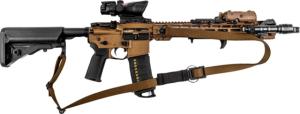 T10 Complete Modular Operator'S System - Alpha Sling Coyote Brown, Swinger Stock Black, Mil-Spec, CMOS-ASL-COY-SWST-BLK