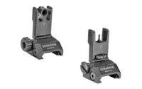 Ultradyne USA, C2 Folding Front and Rear Sight Combo - Blade, Black UD11121