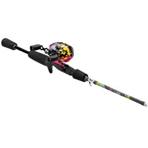 ProFISHiency Splat Spincast Combo, 2pc, Multicolor, PRO46MSCSPLAT 850011565568